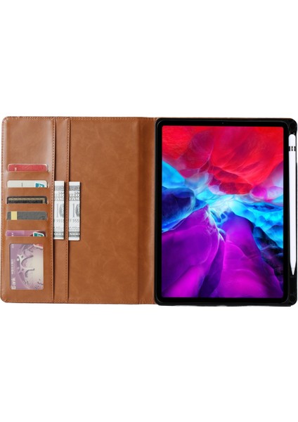 Ipad Pro 11 Inç 2020 Için Deri Kılıf (Red) (Yurt Dışından)