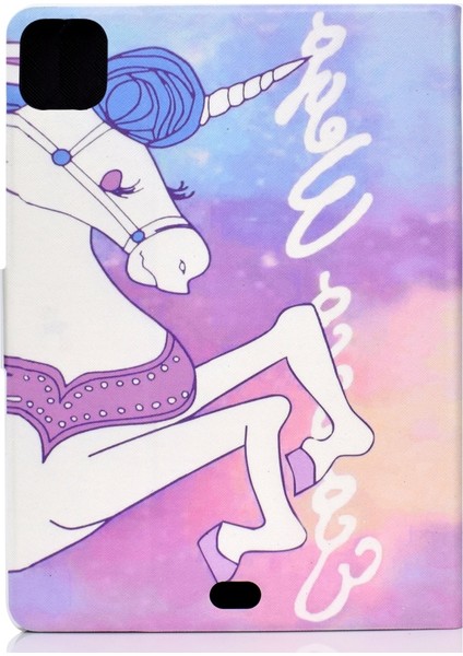 Ipad Pro 11 Inç 2020 Için Deri Kılıf (Pink Horse) (Yurt Dışından) modelleri