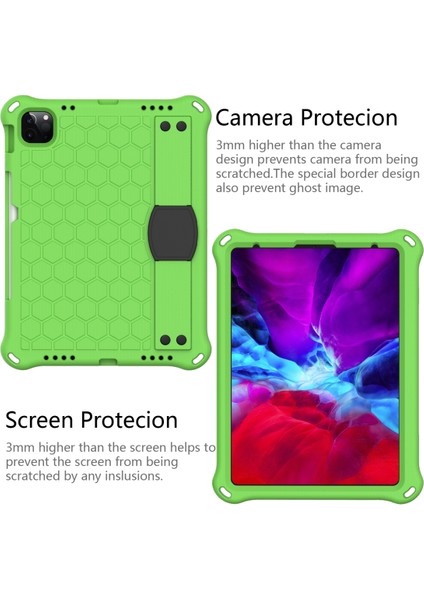 Ipad Pro 11 Inç 2020 Için Zor Durumda (Green+Black) (Yurt Dışından) modelleri