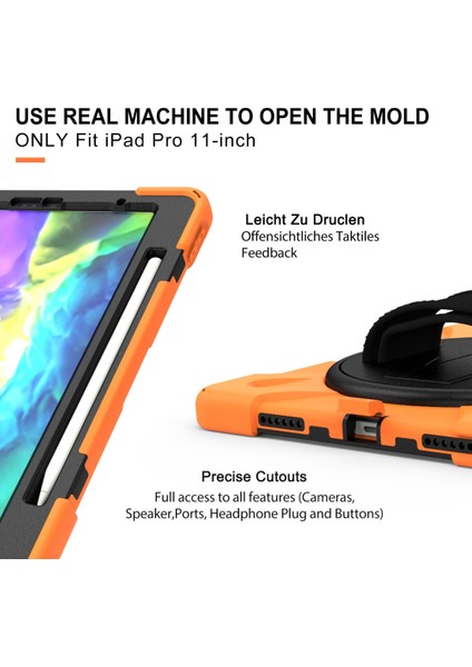 Ipad Pro 11 Inç 2020 Için Zor Durumda (Orange) (Yurt Dışından) fırsatları