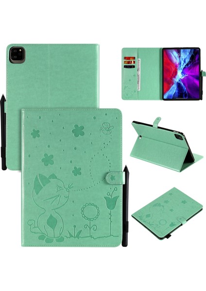 Ipad Pro 11 (2020) & (2018) Koruyucu Kılıf Için (Green) (Yurt Dışından)