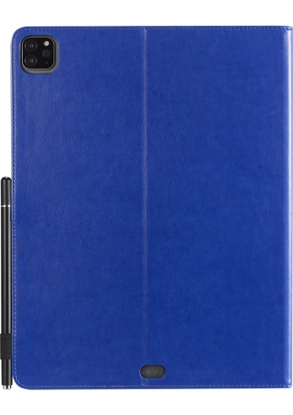 For iPad Pro 12.9 (2020) & (2018) Protective Case (Blue) (Yurt Dışından)