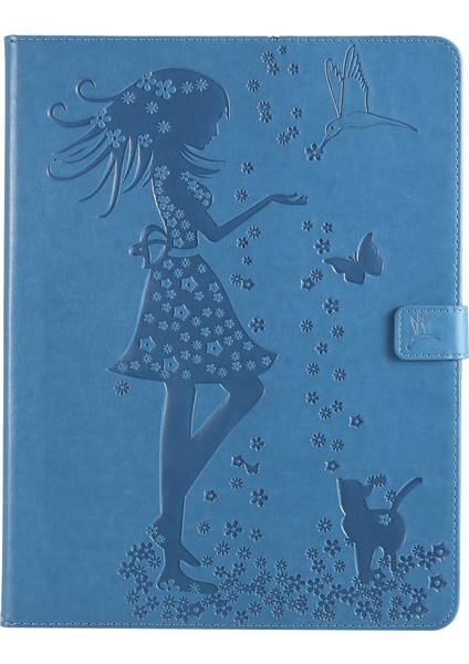 Ipad Pro Için Deri Kılıf 12.9 (2020) (Blue) (Yurt Dışından) fiyatları