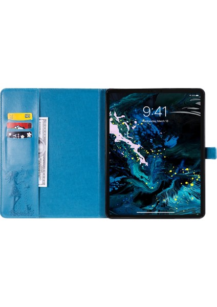 Ipad Pro Için Deri Kılıf 12.9 (2020) (Blue) (Yurt Dışından) fırsatları