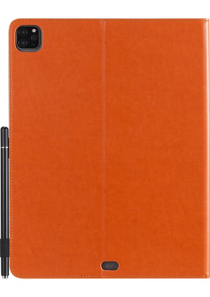 For iPad Pro 12.9 (2020) & (2018) Protective Case (Orange) (Yurt Dışından) modelleri