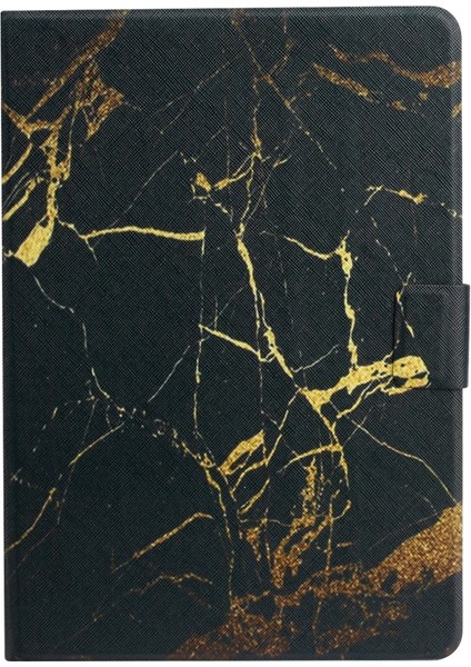 Ipad Pro Için Deri Kılıf 12.9 (2018) (Black Gold) (Yurt Dışından) fiyatları