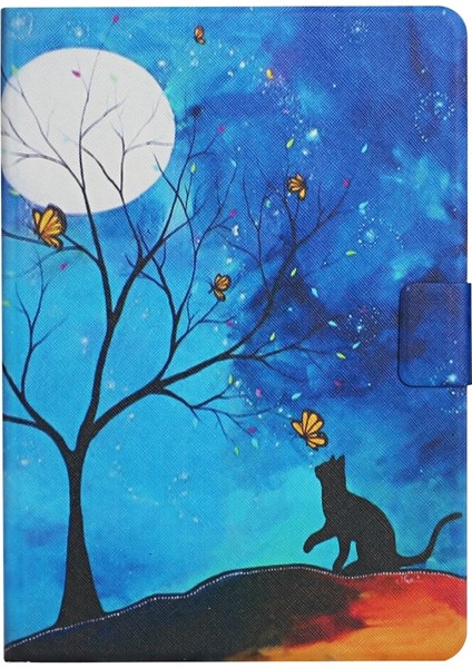 Ipad 11 Pro (2020) Deri Kılıf Için (Moonlight Cat) (Yurt Dışından) fiyatları