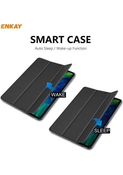 Enkay Ipad Pro 11 Için Akıllı Kılıf Çevir (2020/2021) (Light Blue) (Yurt Dışından) modelleri