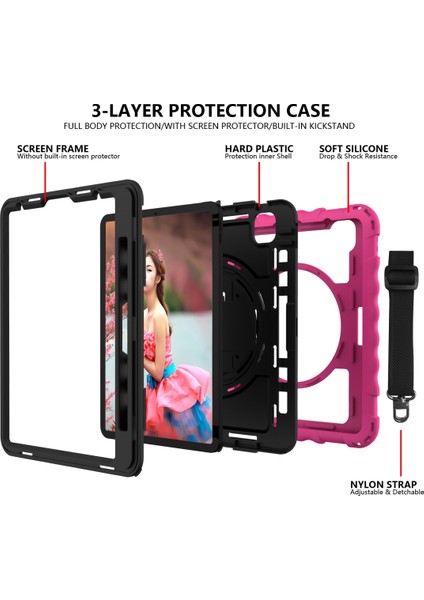 Ipad Pro 11 Inç 2020 Için Zor Durumda (Hot Pink) (Yurt Dışından) fırsatları