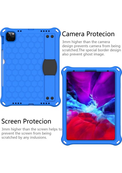 Ipad Pro 11 Inç 2020 Için Zor Durumda (Blue+Black) (Yurt Dışından) modelleri