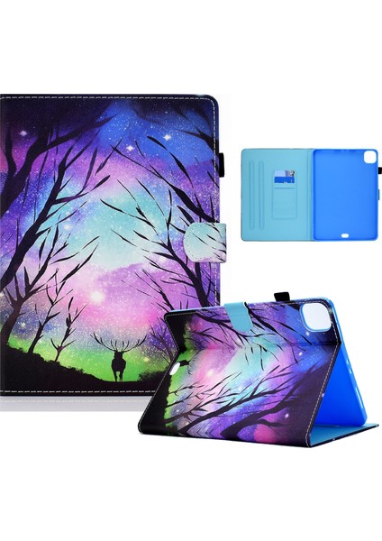 Ipad Pro 11 Inç (2020) / (2018) / iPad Air 4 10.9 Inç (2020) (Starry Deer) (Yurt Dışından)