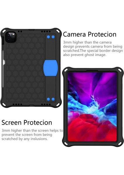 Ipad Pro 11 Inç 2020 Için Zor Durumda (Black+Blue) (Yurt Dışından) modelleri