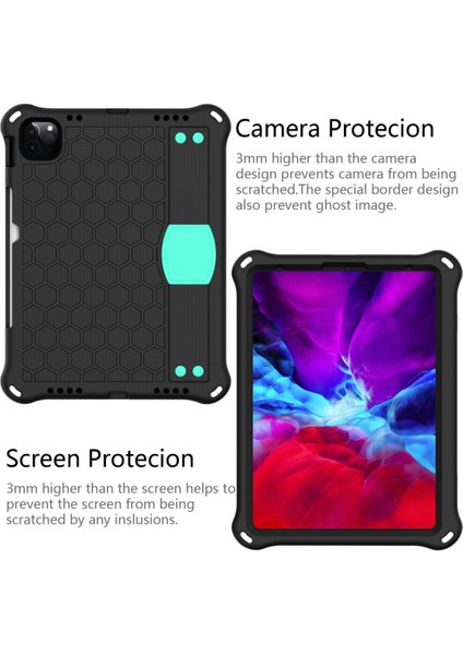 Ipad Pro 11 Inç 2020 Için Zor Durumda (Black+Aqua) (Yurt Dışından) modelleri