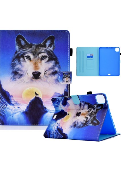 Ipad Pro 11 Inç (2020) / (2018) / iPad Air 4 10.9 Inç (2020) (Wolf) (Yurt Dışından)
