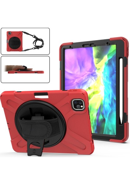 Ipad Pro 11 Inç 2020 Için Zor Durumda (Red) (Yurt Dışından)