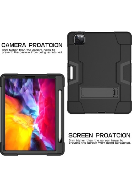 IPAD Pro 11 Inç 2021/2020 Için Zor Durumda (Black) (Yurt Dışından) modelleri