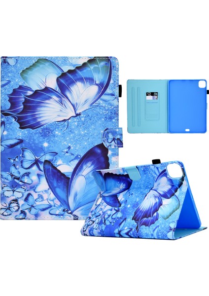 Sewing Tablet Case For iPad Pro 11 Inch 2021 & 2020 (Butterflies) (Yurt Dışından)