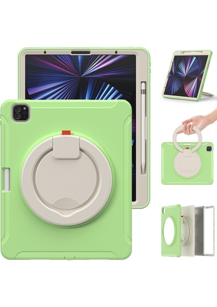 IPAD Pro Için Tpu + Pc Kılıfı 12.9 2021 (Matcha Green) (Yurt Dışından) fiyatları