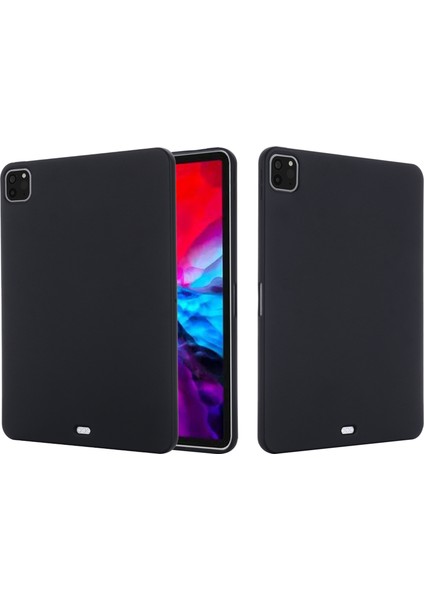 IPAD Pro 11 Için Sıvı Silikon Kılıf (2021) (Black) (Yurt Dışından)
