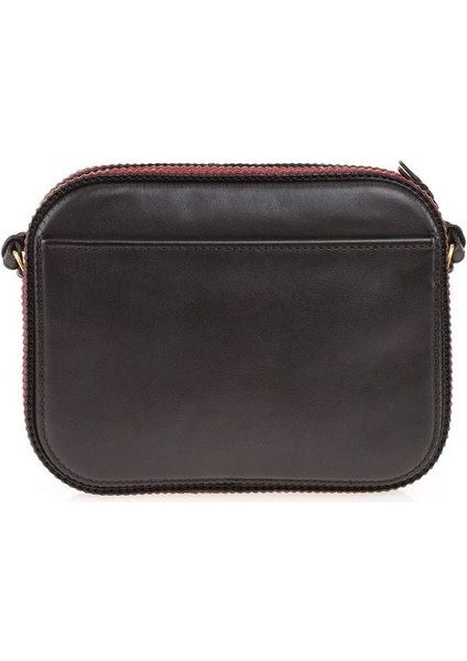 Usot Siyah Deri/renkli Kadın Çapraz Askılı Çanta 188 Usot fırsatları