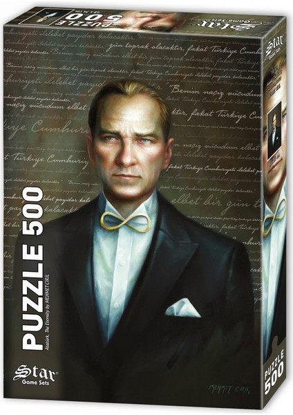 1101025 Sonsuzluk Atatürk 500 Parça Puzzle ,star