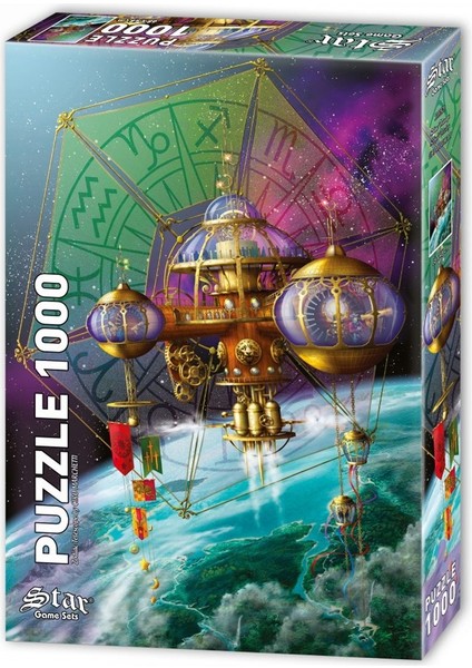 1100929 Zodyak Teleskop 1000 Parça Puzzle ,star