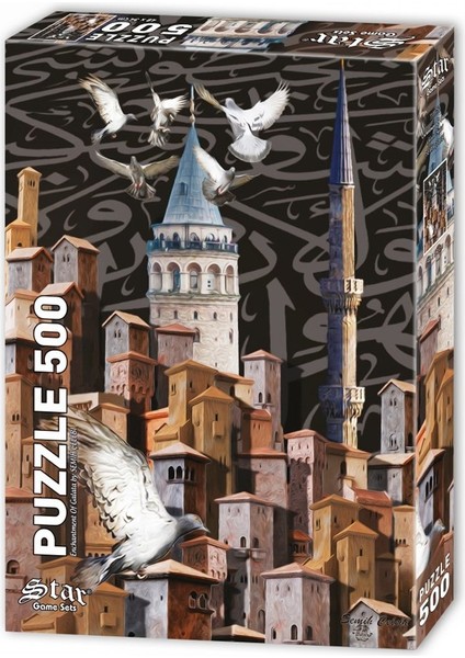 1100752 Galata Büyüsü 500 Parça Puzzle ,star