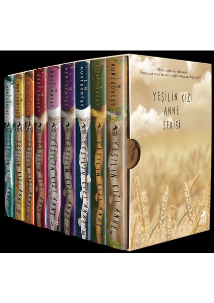 Yeşilin Kızı Anne 9 Kitap Kutulu Set Ciltli - Lucy Maud Montgomery