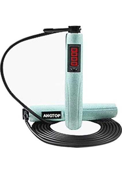 Akıllı Atlama Halat Fitness Ev Spor Salonu Için Atlama Ipi (3X3X16.7CM) (Mavi) (Yurt Dışından)