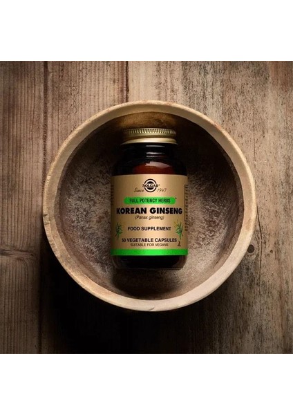 Korean Ginseng 50 Kapsül 2 Adet
