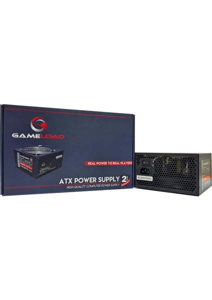 ATX-P400 400W Power Supply 12 cm Fanlı Atx Güç Kaynağı