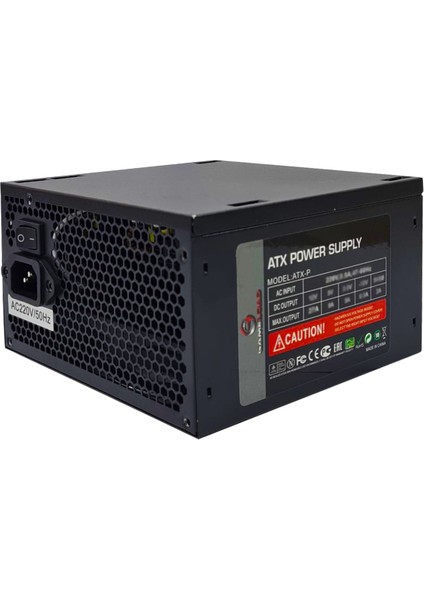 ATX-P500 Peak 550W 80+ Bronze Power Supply 12CM Fanlı Atx Güç Kaynağı