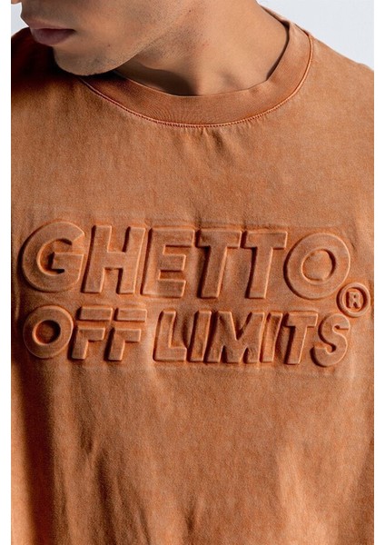 Ghetto Off Limits Yıkamalı Tshirt