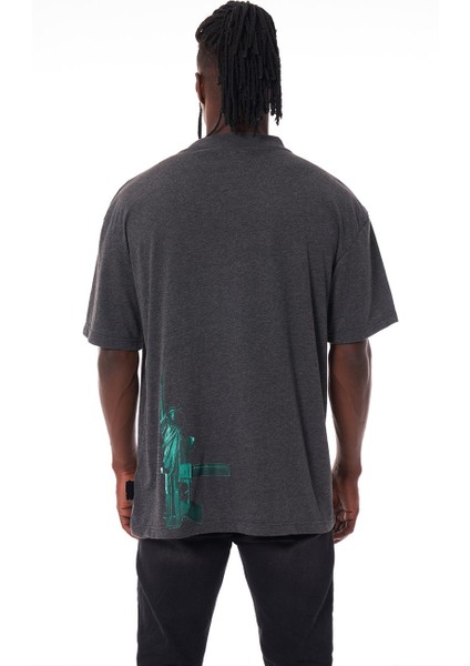 Enjoy Your Freedom Grey T-Shirt modelleri