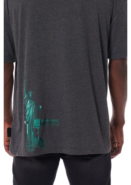 Enjoy Your Freedom Grey T-Shirt indirimleri