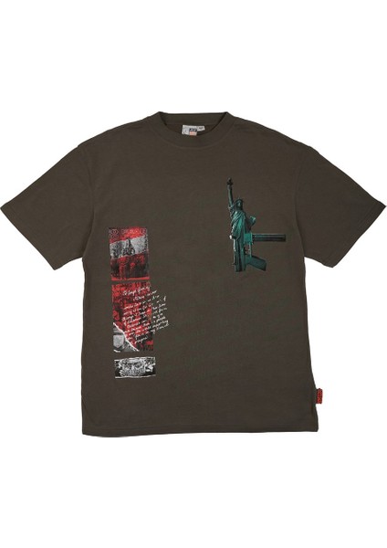 Enjoy Your Freedom Khaki T-Shirt