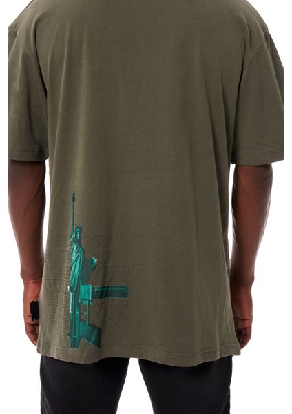 Enjoy Your Freedom Khaki T-Shirt