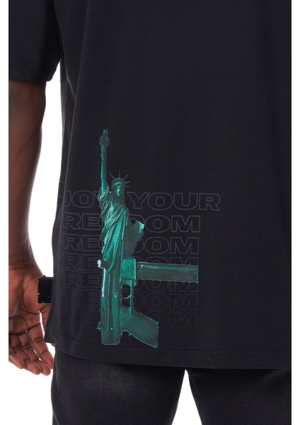 Enjoy Your Freedom Black T-Shirt