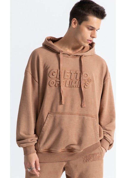 Ghetto Off Limits Yıkamalı Hoodie