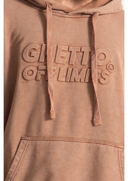 Ghetto Off Limits Yıkamalı Hoodie