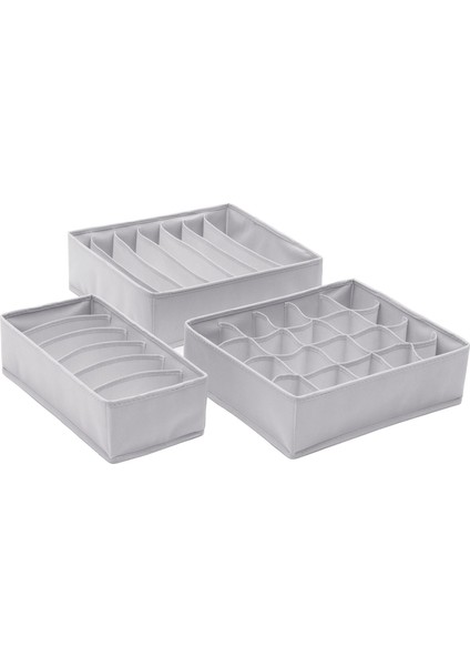 3pcs Homewearwear Socks Organizer Çekmece Bölücü Depolama Kutusu Kılıfı (Yurt Dışından) fiyatları