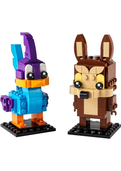 Brickheadz 40559 Looney Tunes Road Runner ve Wile E. Coyote