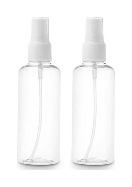 100 ml 2 Adet Püskürtücü Boş Sprey Şişe