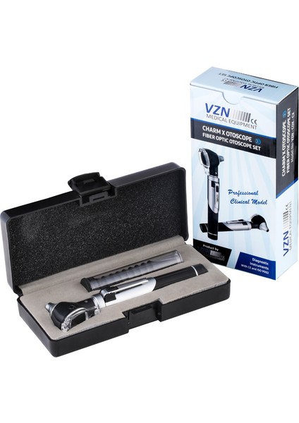 Vzn-Ot-08 Fiber Optic Otoscope Set