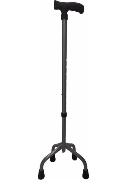 Tetrapot - 4 Ayaklı Baston - Denge Bastonu - Ayarlanabilir Baston - Asa - Sağ ve Sol El Uyumlu