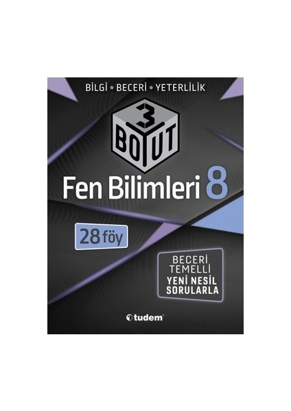 8. Sınıf Fen Bilimleri 3 Boyut