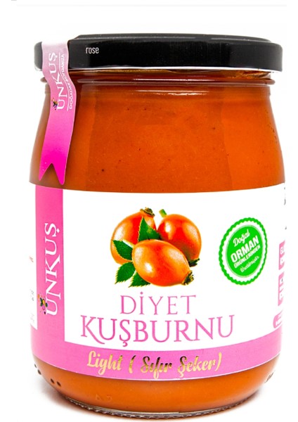 Kuşburnu Şekersiz Diyet 500 gr fiyatları
