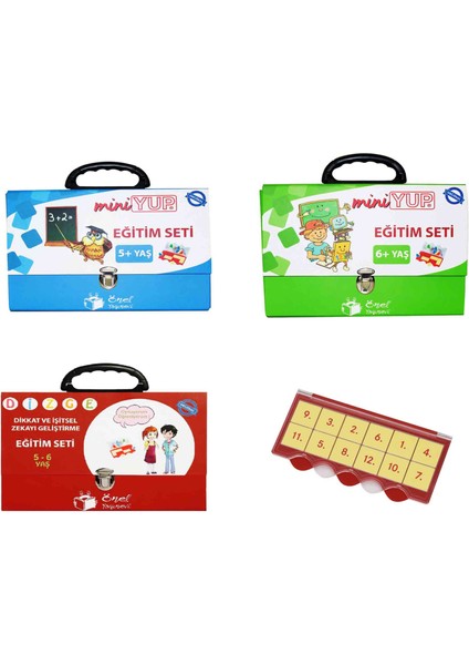 Miniyup 5-6 Yaş Kitap Paketi-4 (31 Kitapçık + Kontrol Aracı)