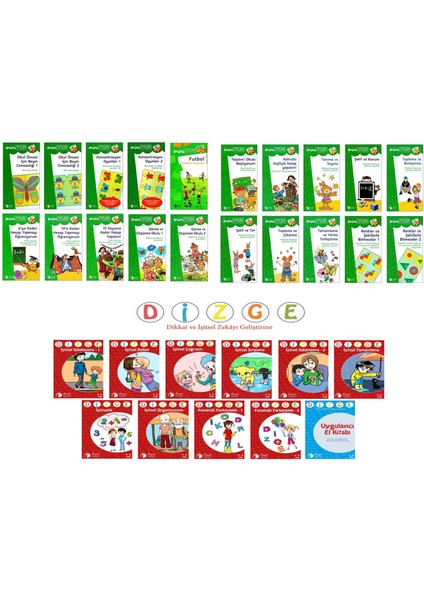 Miniyup 5-6 Yaş Kitap Paketi-4 (31 Kitapçık + Kontrol Aracı)