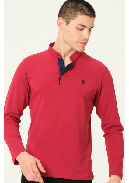 V4009 Dewberry Erkek Sweatshirt-Bordo